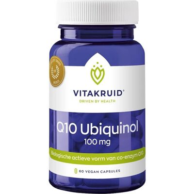Vitakruid Q10 Ubiquinol 100 mg - Complément alimentaire - Publicité Vitakruid Q10 Ubiquinol 100 mg - Complément alimentaire - Publicité