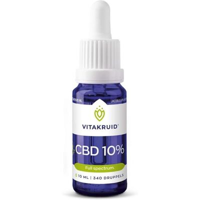 Vitakruid Vitakruid Huile CBD 10% Spectre Complet MCT - Huile CBD - Publicité Vitakruid Vitakruid Huile CBD 10% Spectre Complet MCT - Huile CBD - Publicité