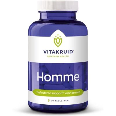 Vitakruid Homme Soutien à la testostérone - 90 comprimés - Publicité Vitakruid Homme Soutien à la testostérone - 90 comprimés - Publicité