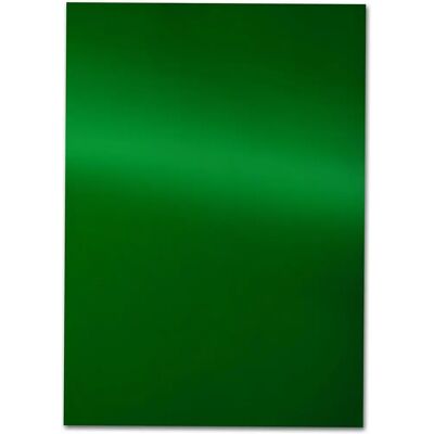 Feuilles de couverture Chromolux Pavo - A4 Vert vif - Lot de 2 Feuilles de couverture Chromolux Pavo - A4 Vert vif - Lot de 2