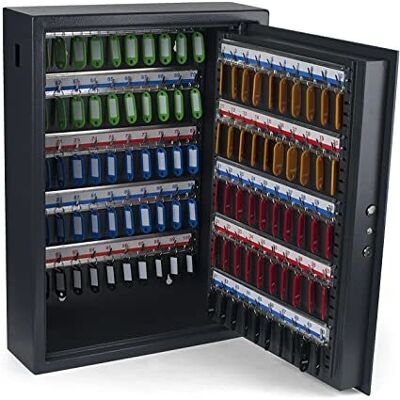Pavo 8056019 Sleutelkast - 100 sleutels - Grijs Pavo 8056019 Sleutelkast - 100 sleutels - Grijs