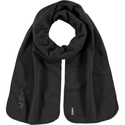 Barts Schwarzer recycelter Polyester-Fleece-Schal - Schal Barts Schwarzer recycelter Polyester-Fleece-Schal - Schal