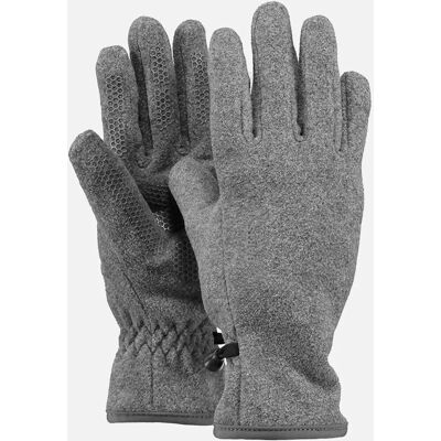 Gants d'hiver en polaire pour enfants Barts avec grip et élastique - Gris - Taille : 10-12 ans - Publicité Gants d'hiver en polaire pour enfants Barts avec grip et élastique - Gris - Taille : 10-12 ans - Publicité