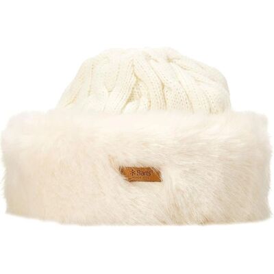 Barts W Fur Cable Bandhat - bianco Barts W Fur Cable Bandhat - bianco
