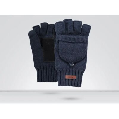 Gants en laine Barts Haakon - Bleu - Taille M/L - Gants en laine - Publicité Gants en laine Barts Haakon - Bleu - Taille M/L - Gants en laine - Publicité