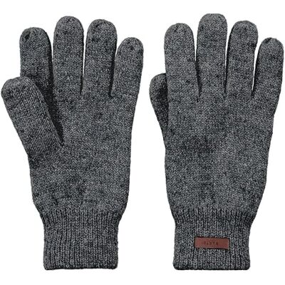 Gants en laine avec doublure en polaire Barts Haakkon - Charbon - S/M Gants en laine avec doublure en polaire Barts Haakkon - Charbon - S/M