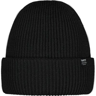 Bonnet unisexe Barts Makalun Beanie - Laine mérinos noire - Publicité Bonnet unisexe Barts Makalun Beanie - Laine mérinos noire - Publicité