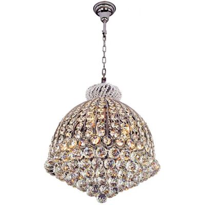 LumiLamp - Ø48x55/180 cm - Průhledný - Železo Sklo - Lustr LumiLamp - Ø48x55/180 cm - Průhledný - Železo Sklo - Lustr