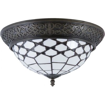 LumiLamp - Tiffany - Tiffany sklo - Stropní lampa LumiLamp - Tiffany - Tiffany sklo - Stropní lampa
