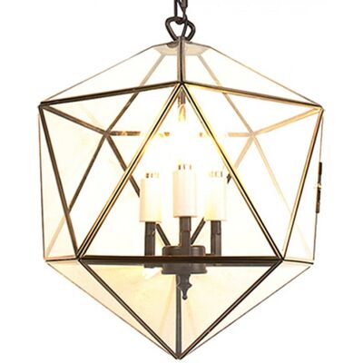 LumiLamp - Závěsné svítidlo 30x30x160 cm Transparentní - Stropní svítidlo LumiLamp - Závěsné svítidlo 30x30x160 cm Transparentní - Stropní svítidlo