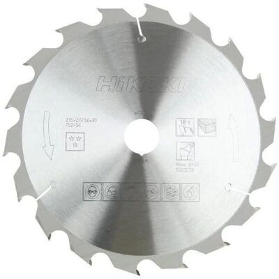 HiKOKI 190mm Kreissägeblatt 18Z für Holz - Produkttyp HiKOKI 190mm Kreissägeblatt 18Z für Holz - Produkttyp