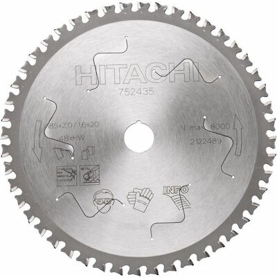 Hikoki 752471 - Lame de scie circulaire 305x2.2x1.8mm - Acier - Publicité Hikoki 752471 - Lame de scie circulaire 305x2.2x1.8mm - Acier - Publicité