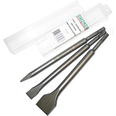 Ensemble de Burins SDS-Plus Hikoki - 250mm pour Construction Ensemble de Burins SDS-Plus Hikoki - 250mm pour Construction
