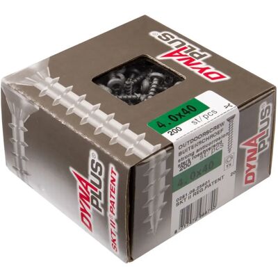 DynaPlus Modell 0281.08.25601 Außenschraube - 4x40mm - Stahl DynaPlus Modell 0281.08.25601 Außenschraube - 4x40mm - Stahl