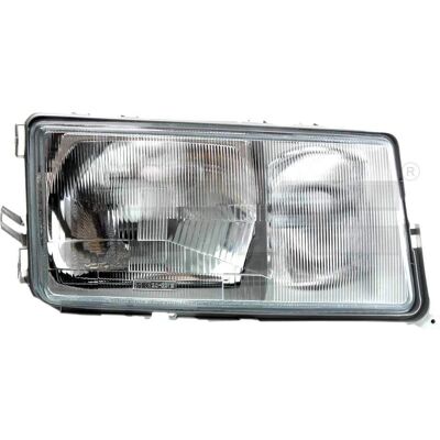 Tyc Henkilöauton ajovalo Mercedes 190 W201 - Oikea, E-hyväksytty, Sumunvalo Tyc Henkilöauton ajovalo Mercedes 190 W201 - Oikea, E-hyväksytty, Sumunvalo