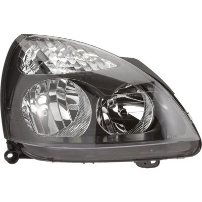 Tyc Phare Renault Clio 2 Droit - H7/H1, Noir Tyc Phare Renault Clio 2 Droit - H7/H1, Noir