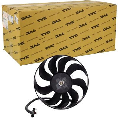 Tyc 290mm Kølevifte - 70/120W - 9 Blade - Uden Ramme - Ovalt Stik Tyc 290mm Kølevifte - 70/120W - 9 Blade - Uden Ramme - Ovalt Stik