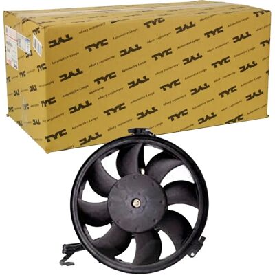 Tyc 280mm 80W Cooling Fan - A4 A6 A8 Cabriolet Tyc 280mm 80W Cooling Fan - A4 A6 A8 Cabriolet