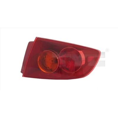 Feu arrière Mazda 3 - Côté gauche, Lentille rouge Feu arrière Mazda 3 - Côté gauche, Lentille rouge