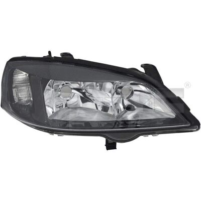 Tyс reflektor Opel Astra G - Czarny, po prawej, H7/HB3, E-zaakceptowany Tyс reflektor Opel Astra G - Czarny, po prawej, H7/HB3, E-zaakceptowany