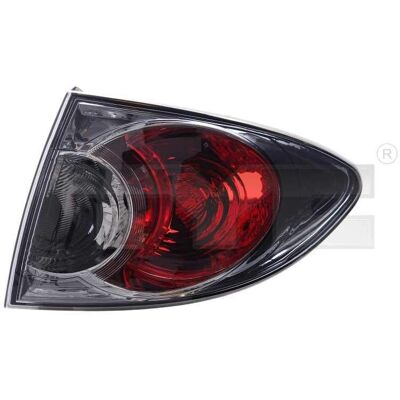 TYC Mazda 6 Farmari Takavalot - Kromattu OEM Vaihtoehto TYC Mazda 6 Farmari Takavalot - Kromattu OEM Vaihtoehto