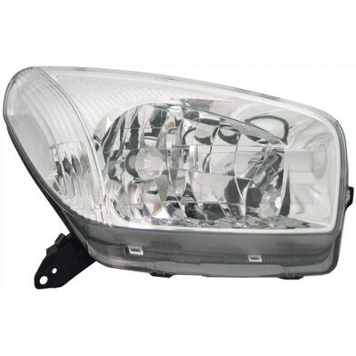 Tyc Farol Toyota RAV4 II - H4 Lado Direito, Sem Motor, Aprovado E Tyc Farol Toyota RAV4 II - H4 Lado Direito, Sem Motor, Aprovado E