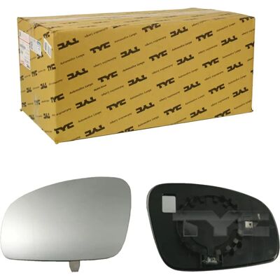 TYC Verre de rétroviseur gauche pour Skoda Fabia II, Roomster - Miroir TYC Verre de rétroviseur gauche pour Skoda Fabia II, Roomster - Miroir