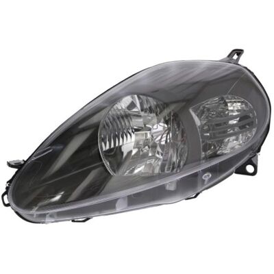 Fanale anteriore sinistro TYC per Fiat Grande Punto - H4, Elettrico, Omologato E Fanale anteriore sinistro TYC per Fiat Grande Punto - H4, Elettrico, Omologato E