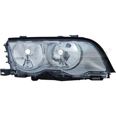 Reflektor BMW Seria 3 - H7/H7, Prawy, Elektryczny, Tytan Reflektor BMW Seria 3 - H7/H7, Prawy, Elektryczny, Tytan