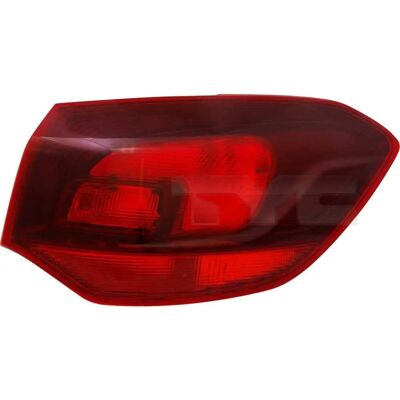Tyc Astra J Luz traseira esquerda Vidro fumê escuro - Luz traseira do carro Tyc Astra J Luz traseira esquerda Vidro fumê escuro - Luz traseira do carro