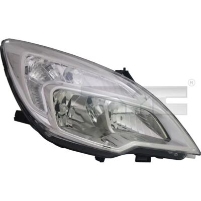 Opel Meriva B - Rechter Scheinwerfer mit Chrom - H7/H1 W21/5W - Scheinwerfer Opel Meriva B - Rechter Scheinwerfer mit Chrom - H7/H1 W21/5W - Scheinwerfer