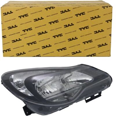 Farot Opel Corsa D - H7 H1 - Musta - Oikealle ajaminen Farot Opel Corsa D - H7 H1 - Musta - Oikealle ajaminen