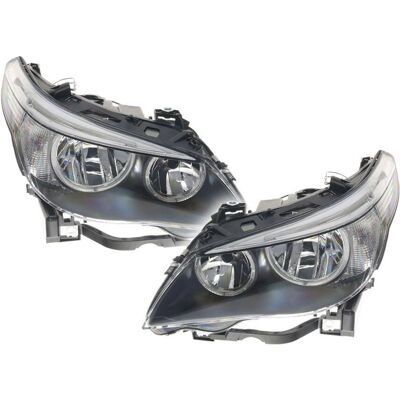 BMW E60/E61 Faros - H7/H7, Vasen/Oikea, Sähköinen säädettävyys BMW E60/E61 Faros - H7/H7, Vasen/Oikea, Sähköinen säädettävyys