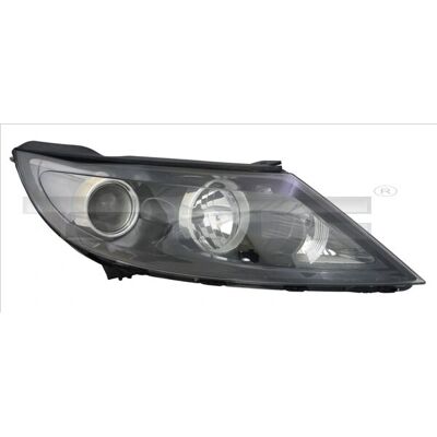 Reflektor Kia Sportage prawy - Tyc, H7, E-tap Reflektor Kia Sportage prawy - Tyc, H7, E-tap