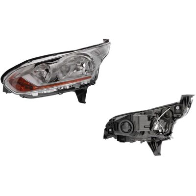 Vasen etuvalo H7 H15 Kromattu Ford Transit - Etuvalo Vasen etuvalo H7 H15 Kromattu Ford Transit - Etuvalo