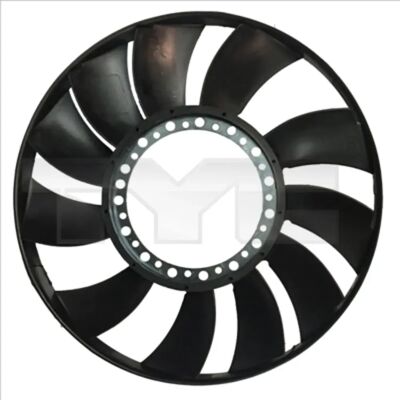 TYC Rueda del ventilador - A4 B5/B6, Passat B5, Skoda Superb - Ventilador TYC Rueda del ventilador - A4 B5/B6, Passat B5, Skoda Superb - Ventilador