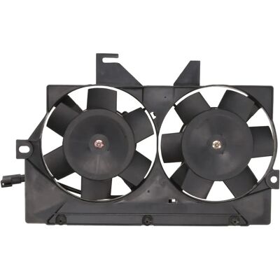 TYC 810-0045 Radiator Fan - Dual 90W, Oval Connectors, Ford Transit TYC 810-0045 Radiator Fan - Dual 90W, Oval Connectors, Ford Transit