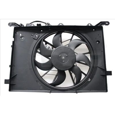 Ventola di raffreddamento Tyc 838-0008 per Volvo 420mm 270W con cornice e controllo Ventola di raffreddamento Tyc 838-0008 per Volvo 420mm 270W con cornice e controllo