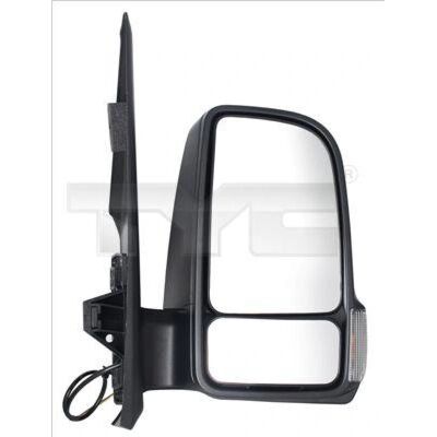 Tyc 321-0163 Rear View Mirror - Manual Adjustment, Convex, Short Arm, Turn Signal, Exterior Tyc 321-0163 Rear View Mirror - Manual Adjustment, Convex, Short Arm, Turn Signal, Exterior