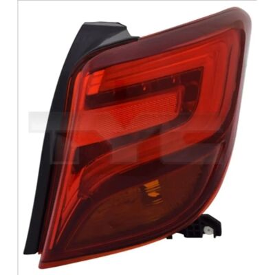 TYC Yaris III 3/5 portas Luz traseira LED esquerda - Luz traseira TYC Yaris III 3/5 portas Luz traseira LED esquerda - Luz traseira