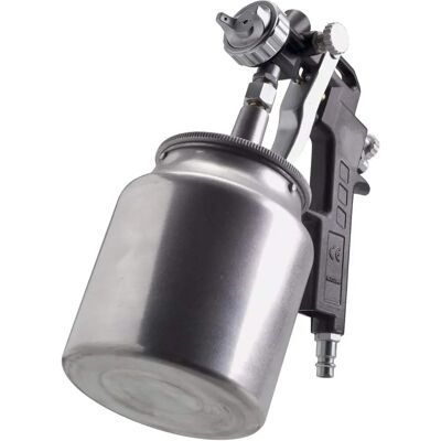 Ferm Pistola de Pintura 750cc - Ajustável & Leve - Para Múltiplas Superfícies Ferm Pistola de Pintura 750cc - Ajustável & Leve - Para Múltiplas Superfícies