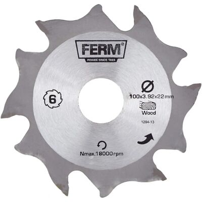 Lâmina de serra Ferm BJA1005 para encaixe - 100x22mm Lâmina de serra Ferm BJA1005 para encaixe - 100x22mm