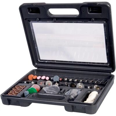 Set d'accessoires Ferm 100 pièces - Universel et de haute qualité Set d'accessoires Ferm 100 pièces - Universel et de haute qualité