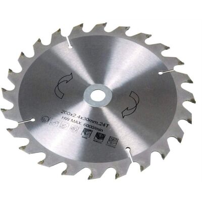 Lama circolare in acciaio FERM MSA1021 - 200mm, 24TPI Lama circolare in acciaio FERM MSA1021 - 200mm, 24TPI