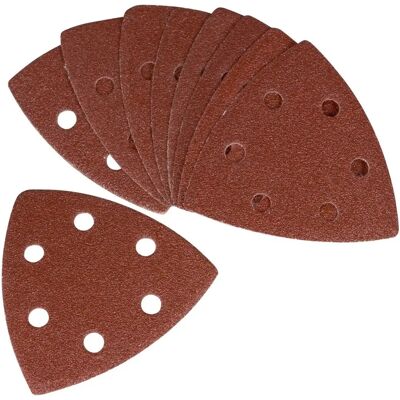 Set de 10 hojas abrasivas Ferm G80 - para lijadora delta y multifunción Set de 10 hojas abrasivas Ferm G80 - para lijadora delta y multifunción