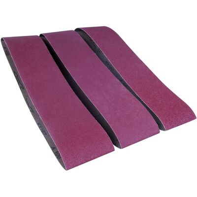 Lixas abrasivas Ferm 915x100mm - P100 - Conjunto de 3 - Para BGM1003 Lixas abrasivas Ferm 915x100mm - P100 - Conjunto de 3 - Para BGM1003