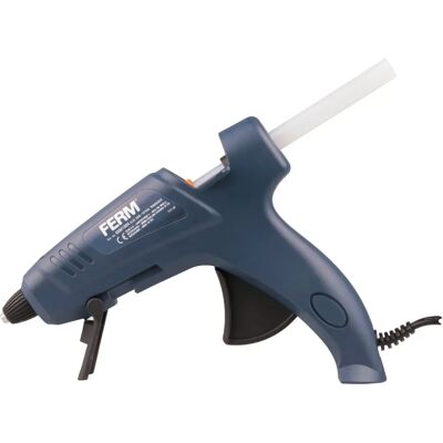 Ferm GGM1004 pistola de cola quente elétrica - 75W, 4 bastões de 150mm Ferm GGM1004 pistola de cola quente elétrica - 75W, 4 bastões de 150mm