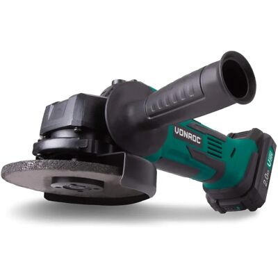 VONROC Amoladora inalámbrica 115mm - Kit completo 20V VONROC Amoladora inalámbrica 115mm - Kit completo 20V