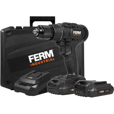 Ferm Akku-Bohrmaschine - 50Nm - 20V - Inklusive 2 Batterien Ferm Akku-Bohrmaschine - 50Nm - 20V - Inklusive 2 Batterien
