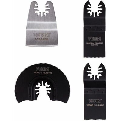 FERM - OTA1007 - Accessoires pour outils oscillants - Accessory set - Publicité FERM - OTA1007 - Accessoires pour outils oscillants - Accessory set - Publicité